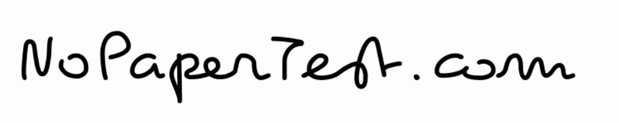 NoPaperTest.com
